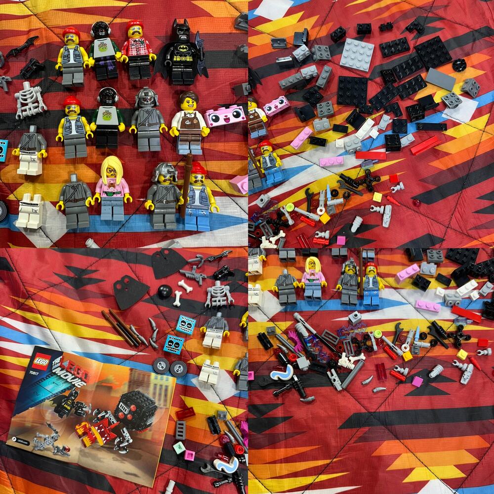 LEGO Minifigure Lot Mixed Characters w/ Accessories Star Wars Batman RANDOM